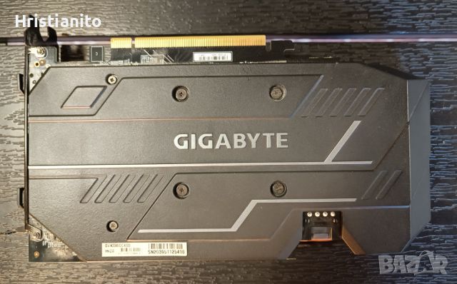 Видеокарта GIGABYTE GeForce RTX 2060 6GB GDDR6, снимка 3 - Видеокарти - 45606537