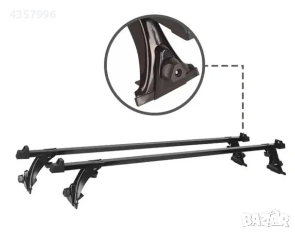 Комплект напречни багажни греди за Lada NIVA, Golf 2