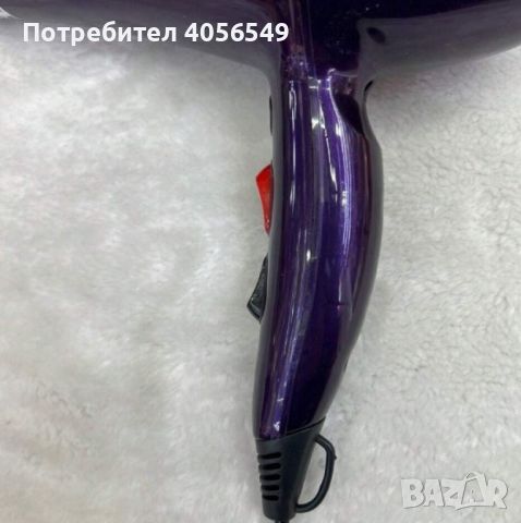 Мощен сешоар за коса с отрицателни йони, снимка 7 - Аксесоари за коса - 45157144