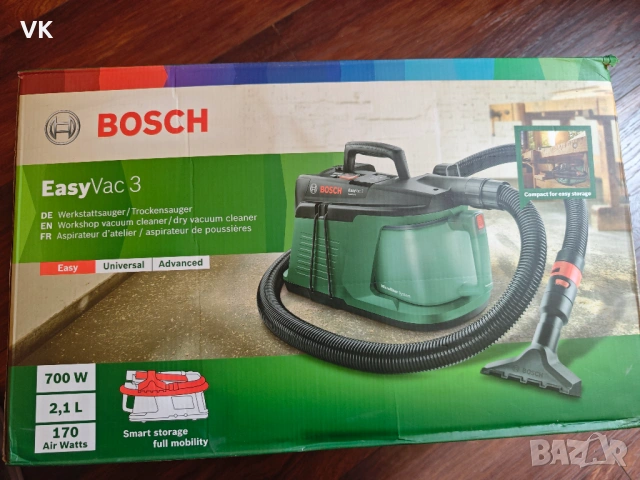 Прахосмукачка Bosch EasyVac 3