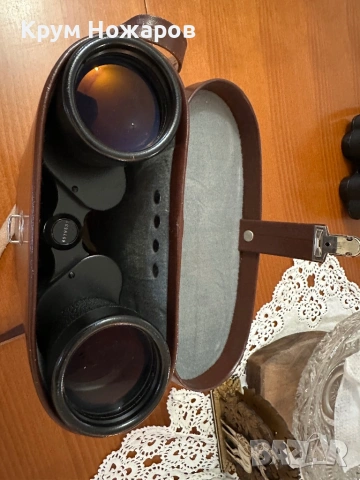 Бинокъл, Jenoptem, Carl Zeiss Jena, DDR, 10x59W, в калъф, снимка 4 - Други ценни предмети - 54220783