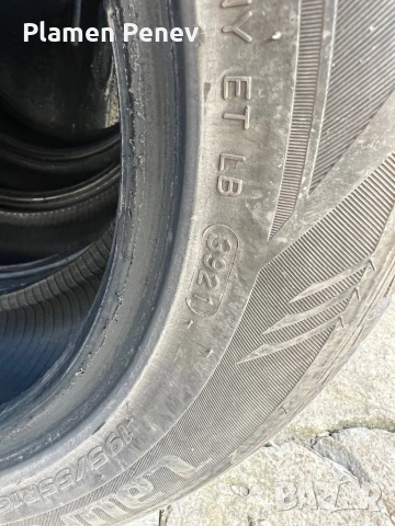 Зимни гуми Laufenn 195/55R16, снимка 2 - Гуми и джанти - 53377508