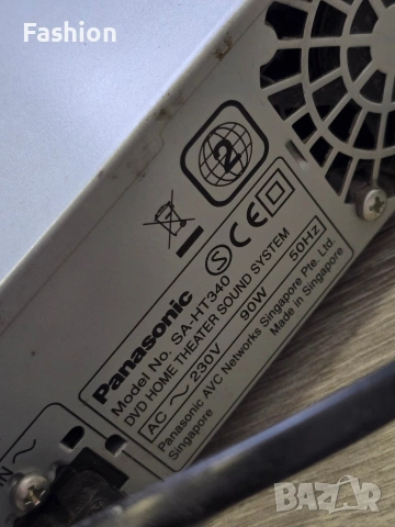 Аудио система. DVD е Panasonic. Колонките и буфера PHILIPS, снимка 7 - Аудиосистеми - 53412705