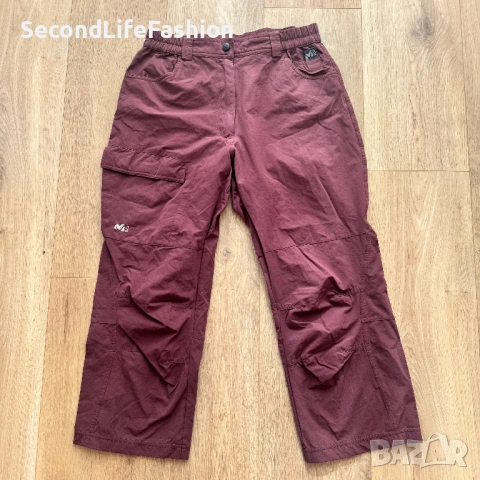Дамски 3/4 панталон Millet бургунди червено размер S