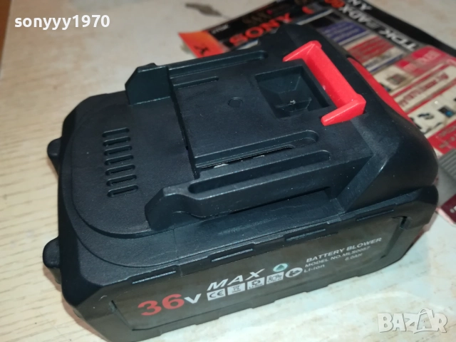 36V LI-ION BATTERY BLOWER 0311251451, снимка 12 - Винтоверти - 52276465