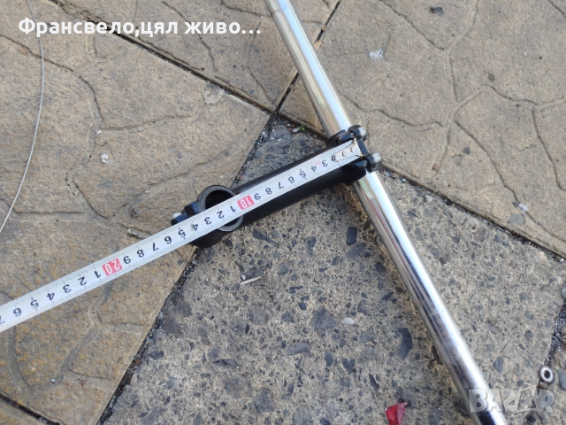 Кормило 25.4 с лапа за стержен 28.6 за велосипед колело , снимка 4 - Части за велосипеди - 52118387