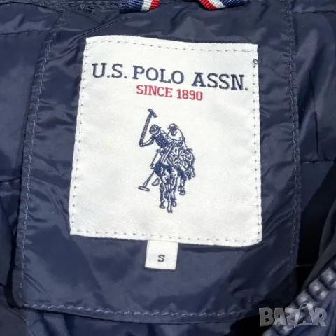 Оригинален мъжки елек U.S. Polo Assn. Lightweight | S размер, снимка 5 - Якета - 49111984