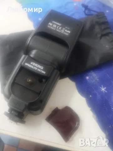 VOKING VK750II TTL Camera Speedlite Flash Съвместима с Canon EOS камери 60D 70D 80D 6D

, снимка 3 - Светкавици, студийно осветление - 49343624