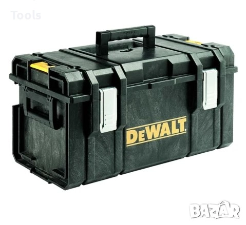Куфар за инструменти черен DeWALT Toughsystem DS300 DWST08203, снимка 2 - Куфари с инструменти - 52889784