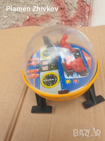 механична играчка с ключе -ЛУНОХОД, снимка 3 - Колекции - 53912931