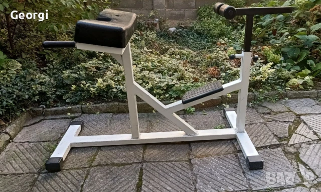 Пейка за гръбна екстензия/хиперекстензия/римски стол/фитнес уред/чугунени гири/Body's Sport, снимка 2 - Фитнес уреди - 51231597