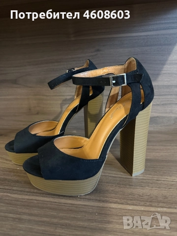 Летни обувки на ток , снимка 3 - Дамски обувки на ток - 51978958