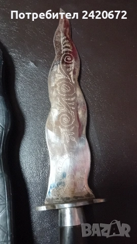 индийски кинджал, снимка 5 - Антикварни и старинни предмети - 53860912