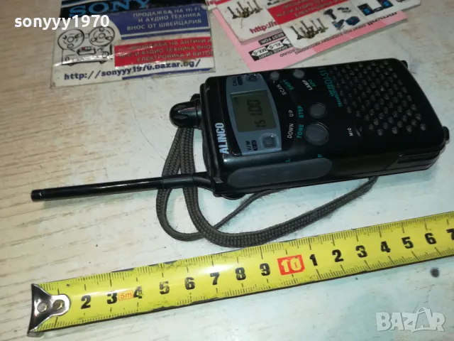 ALINCO DJ-S11 MADE IN JAPAN-TRANSCEIVER 1908241206, снимка 8 - Ресийвъри, усилватели, смесителни пултове - 46952453