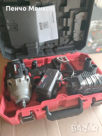 акумулаторен Гайковерт Parkside 1400Nm, 5 години Гаранция, снимка 2 - Други инструменти - 53627141