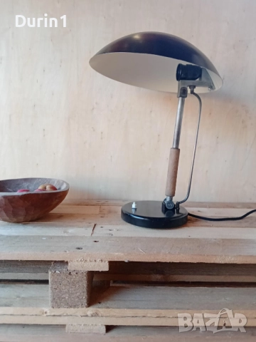 Немска Баухаус лампа на Карл Траберт, снимка 4 - Настолни лампи - 51959585