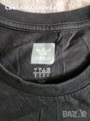 Оригинална тениска adidas размер L , снимка 3 - Тениски - 45537481