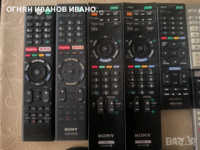 Sony/Toshiba/Sharp/Crown/Telefunken, снимка 2 - Дистанционни - 52431642
