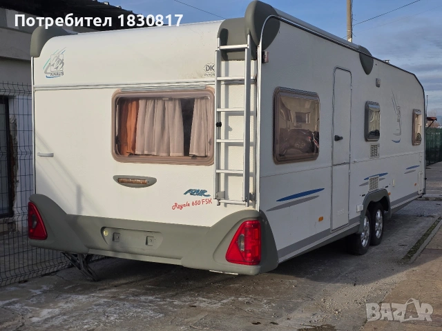 Каравана Knaus Royale Azur 650, снимка 2 - Каравани и кемпери - 53300057