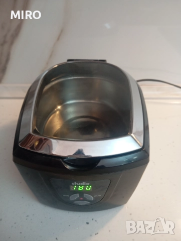 Ултразвуков уред за почистване на съдове с цифров дисплей GT-7810A, 750 мл, снимка 9 - Медицинска апаратура - 52501417