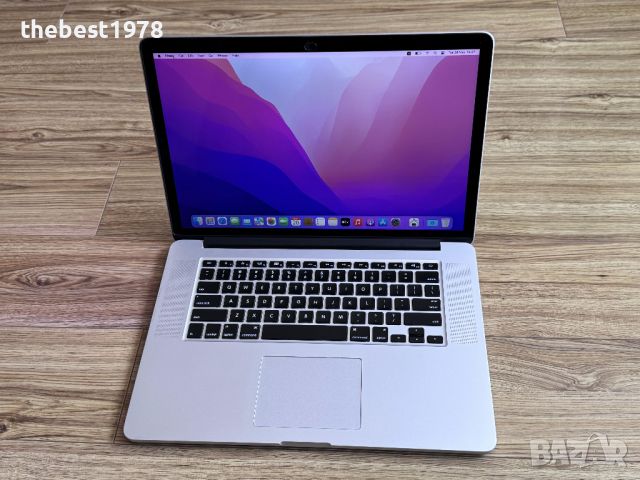 MacBook Pro 15 DG`Core i7/16GB RAM/512GB SSD/AMD R9 M370X/Бат 10ч/Custom Cto, снимка 1 - Лаптопи за работа - 45956198