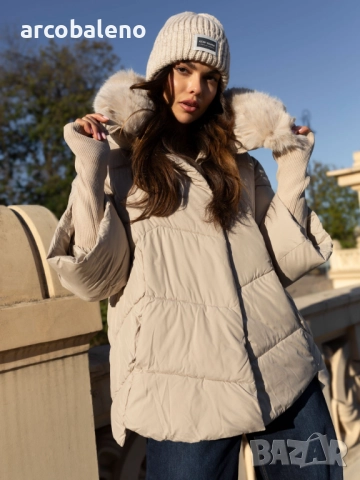 Дамско ватирано зимно яке, 5цвята , снимка 7 - Якета - 51827113