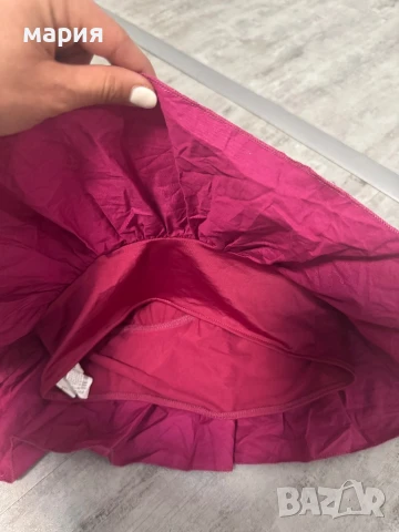 Нов топ Zara M с голо рамо, снимка 6 - Корсети, бюстиета, топове - 51109863