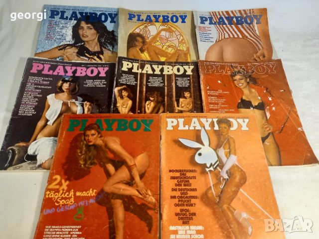 колекция стари немски списания Playboy , снимка 1 - Колекции - 45797347