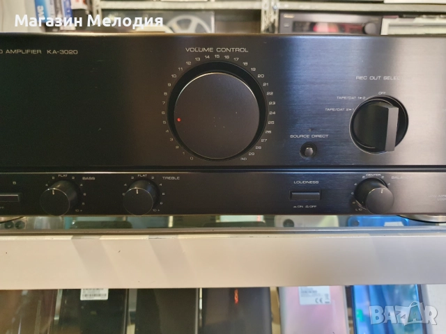 Усилвател Kenwood KA-3020 В отлично техническо и визуално състояние., снимка 4 - Ресийвъри, усилватели, смесителни пултове - 51843152