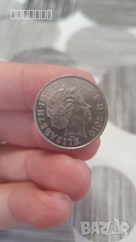Редки монети:Британски Elizabeth 2 :1971,1980,2010, снимка 3 - Нумизматика и бонистика - 45906443