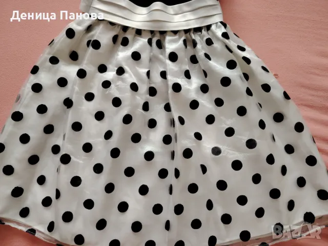 Детска официална рокля , снимка 2 - Детски рокли и поли - 49698989