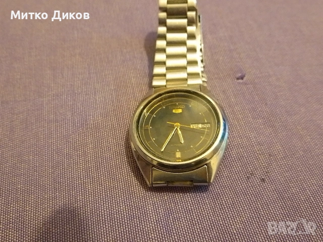 Seiko 5 automatic 7009-80YR R1 работи точно датник water resistant, снимка 3 - Мъжки - 53564687