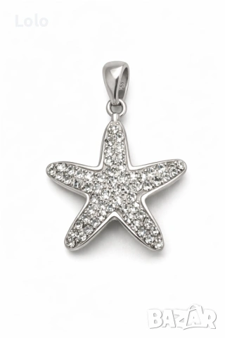 Сребърна висулка „Морска звезда“ – фин блясък и нежна елегантност