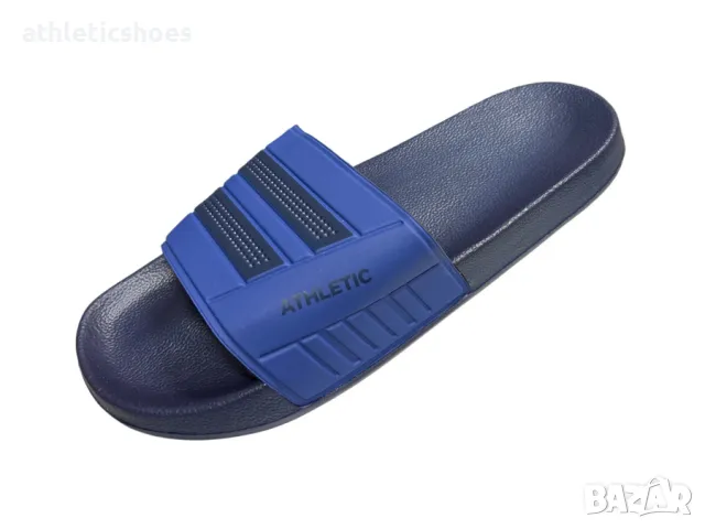 Мъжки джапанки Атлетик в бяло, снимка 3 - Джапанки - 29749652