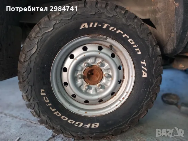 bfgoodrich trail terrain t/a ko2 lt 235/75r15 104/101s, снимка 9 - Гуми и джанти - 47138105