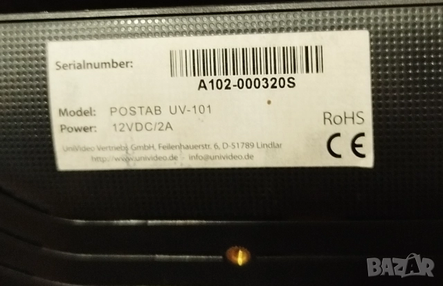 скенер / четец на баркодове за магазин- Postab UV101, Newland NLS-FM30, снимка 2 - Оборудване за магазин - 52917574