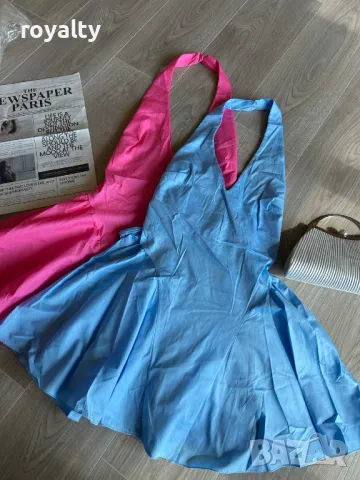 Стилна дамска рокля Различни цветове 