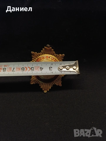 Кокарда Riberto Cavalli, снимка 3 - Антикварни и старинни предмети - 53481476