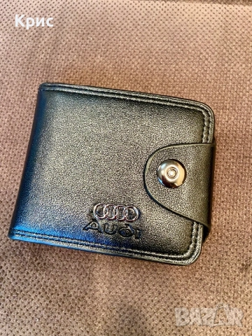 Мъжки Стилни Портфейли AUDI, Mercedes НОВИ, снимка 3 - Портфейли, портмонета - 52595107