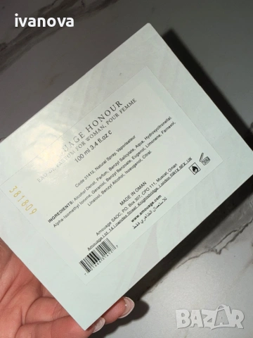 Amouage Honour Woman 100 ml оригинален нишов парфюм, снимка 4 - Дамски парфюми - 53753455