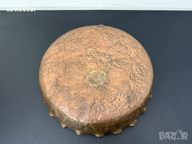 Ръчно кован / чукан османски съд. №7949, снимка 6 - Антикварни и старинни предмети - 53824835