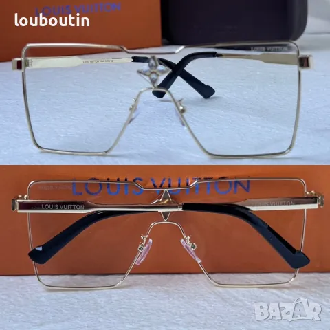 Louis Vuitton Cyclone Metal прозрачни мъжки слънчеви очила маска, снимка 1 - Слънчеви и диоптрични очила - 47086717