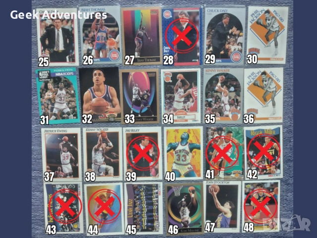 Баскетбол Картички NBA 90-те Trading Cards Колекционерски НБА Lakers, снимка 4 - Колекции - 47021484