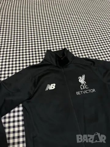 Liverpool x New Balance мъжко тренировъчно горнище тип Soft Shell размер С , снимка 3 - Якета - 47195792