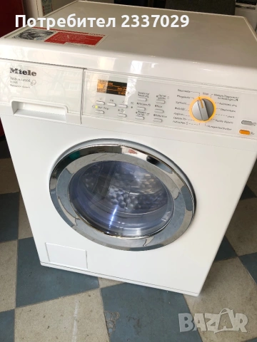 Пералня:МиелеW5985-Премиум Едишан-8кг-1год гаранция,лед лампа+парогенератор,дисплей,клас:А+++\нов мо