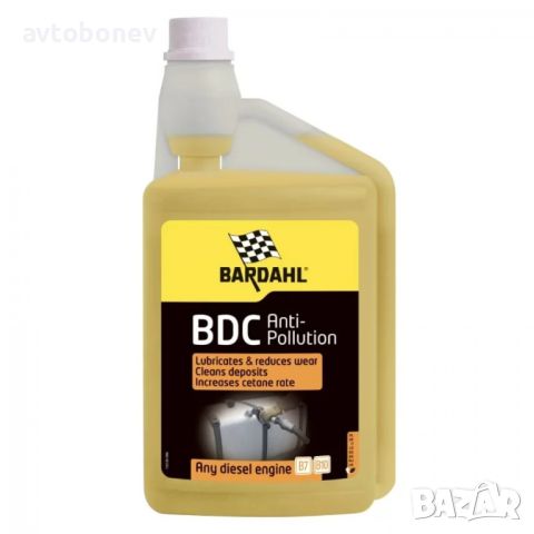 Добавка за дизел BARDAHL BDC 1L - нова бутилка с дозатор, снимка 2 - Аксесоари и консумативи - 46393316
