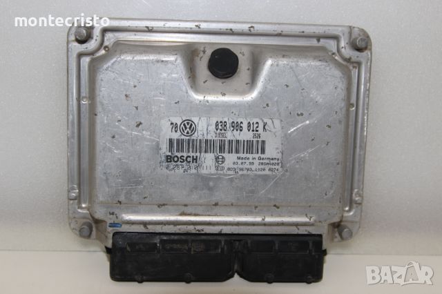 Моторен компютър ECU VW Golf 4 (1998-2004г.) 038 906 012 K / 038906012K / 0 281 010 111 / 0281010111, снимка 1 - Части - 46213623