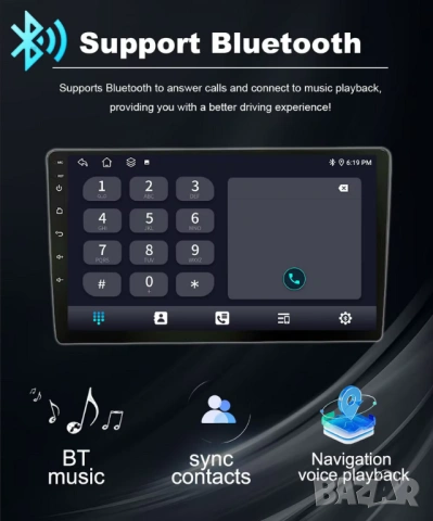 Honda CR-V_2 2001-2006 9” 2-DIN с Android 14, 4G/LTE, 6/128GB, CarPlay и AndroidAuto , снимка 12 - Аксесоари и консумативи - 54162612