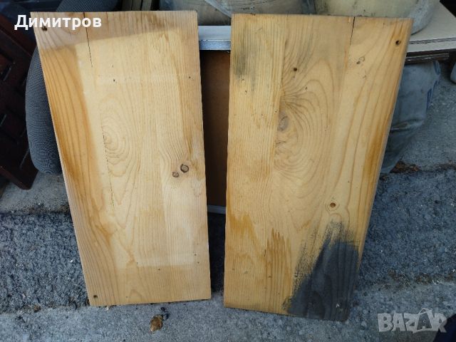 Два дървени рафта, снимка 2 - Други стоки за дома - 45913739