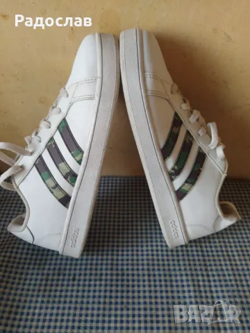 кожени маратонки Adidas 